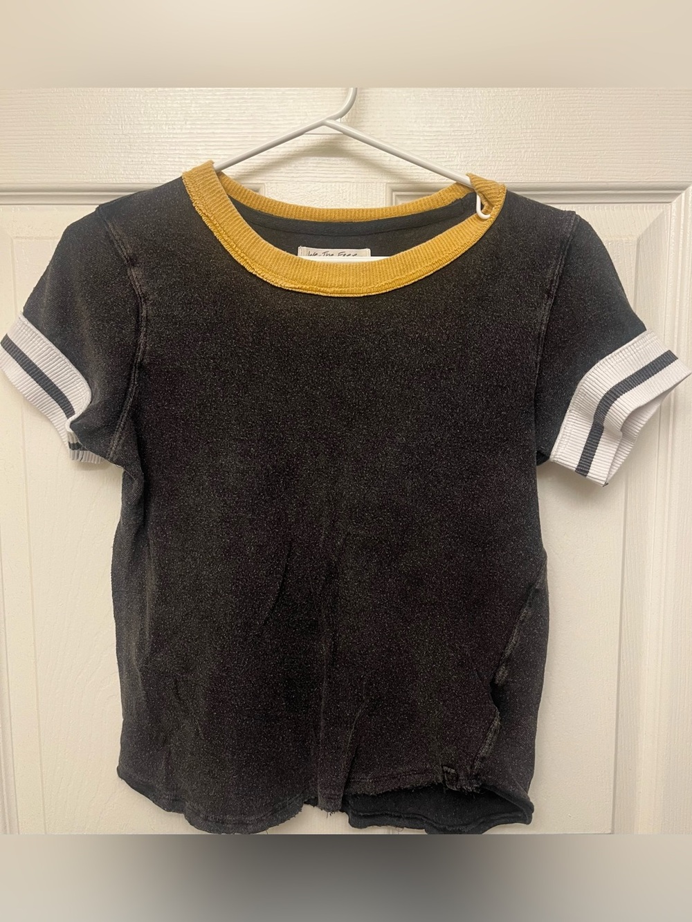 Free People Faded Ringer Tee